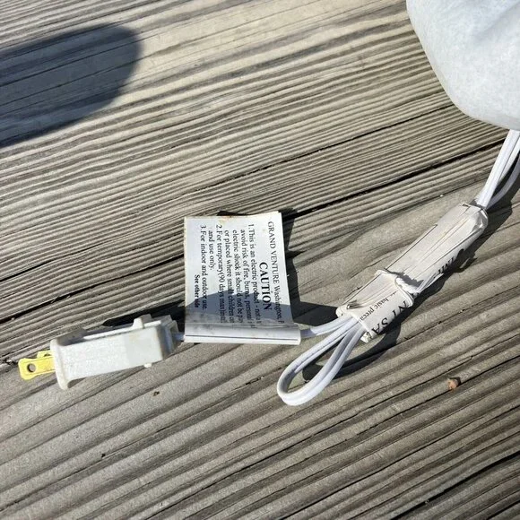 Vintage 90's Grand Venture Blow Mold Nativity Manger Scene Simulated Granite - Picture 10 of 16